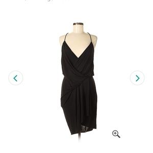 Haute Hippie Black Cocktail Dress